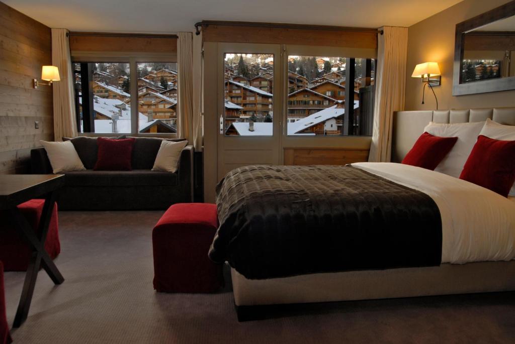 Hotel Vanessa Verbier Kamer foto